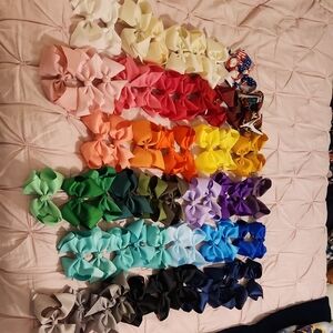 Colorful Kids Hair Bows